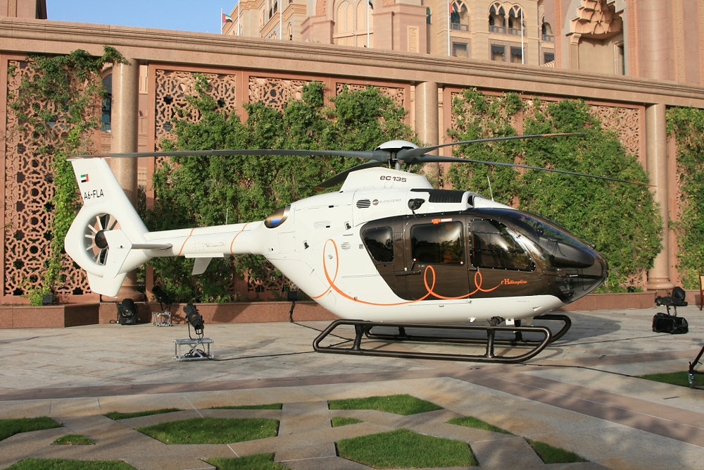 Luxury helicopter hire in London